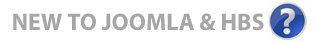New to Joomla HBS